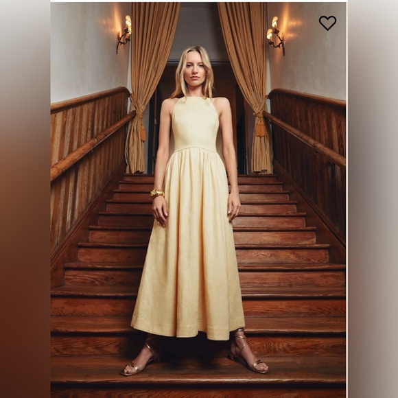 Reformation Percy Linen Dress- NWT - Picture 2 of 10